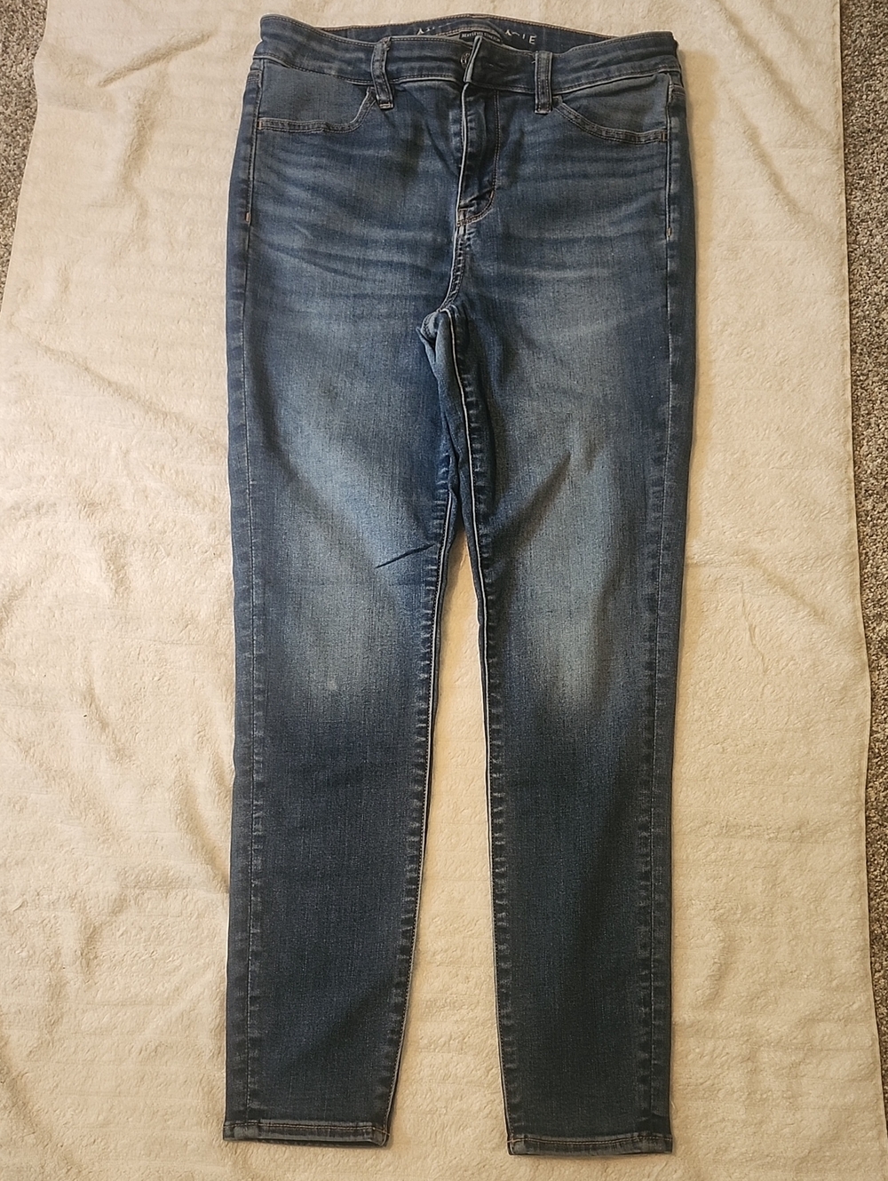 Women’s Dark Blue Stretch Skinny Jeans